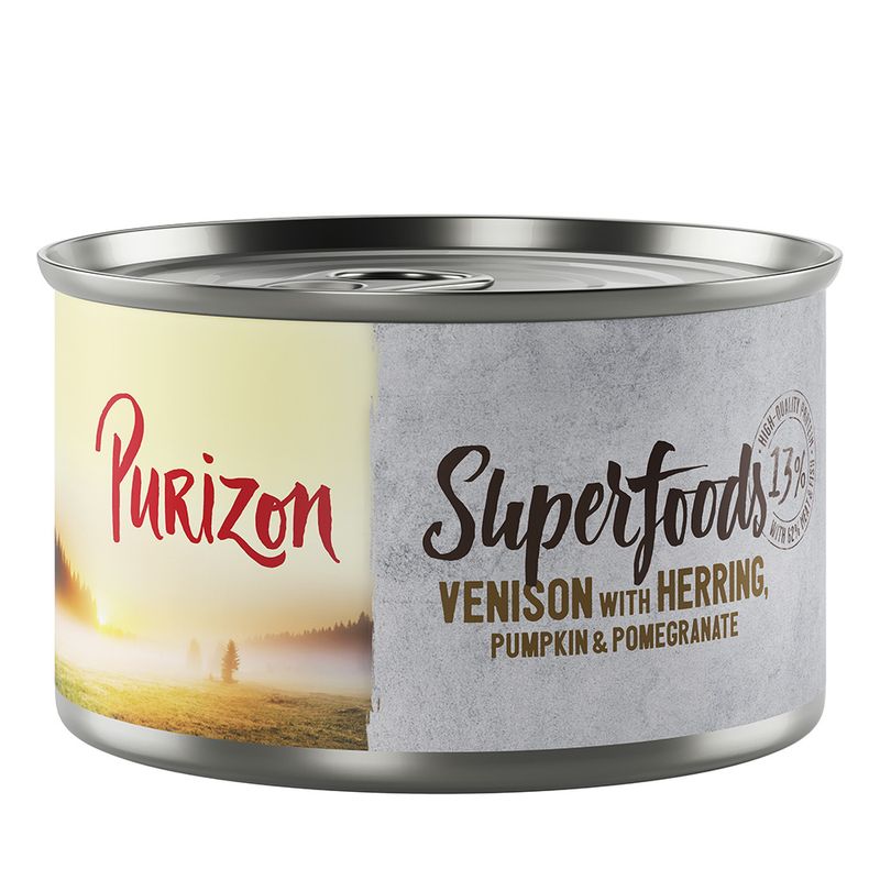 Sparpaket Purizon Superfoods 12 x 140 g