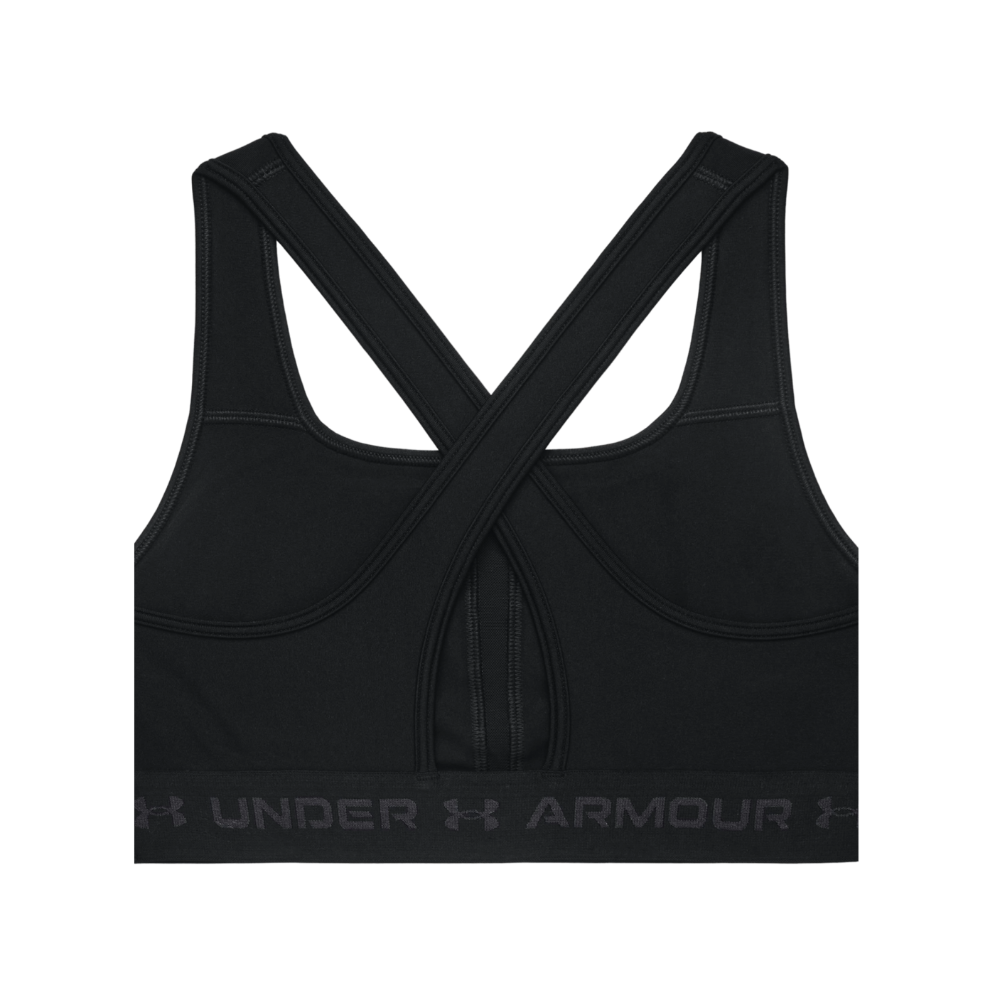 Under Armour Mid Sport-BH Damen Schwarz