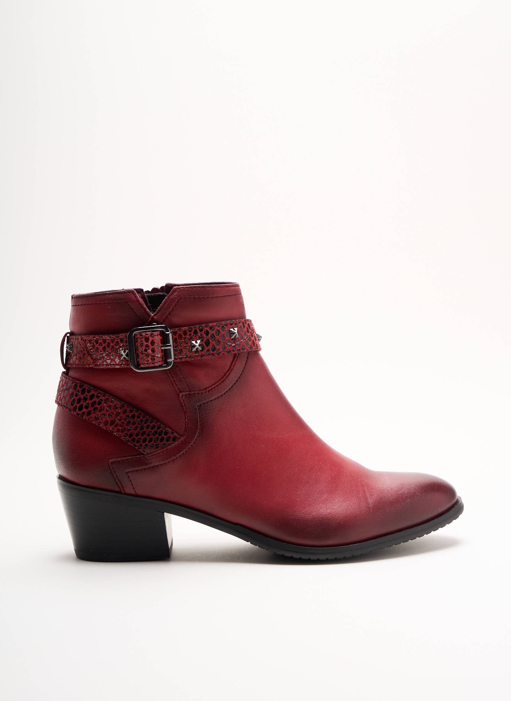 Fugitive By Francesco Rossi Bottines Femme couleur rouge