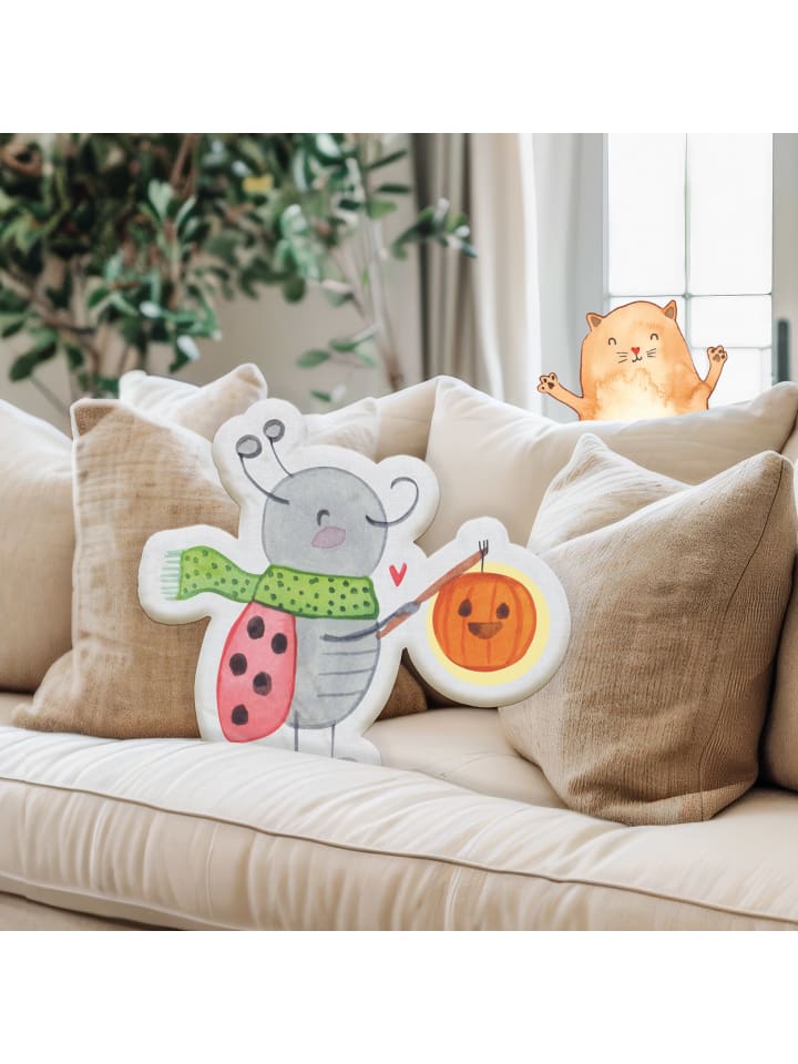 Mr. & Mrs. Panda Kissen Kuscheltier Smörle Laterne ohne Spruch in Weiß günstig kaufen
