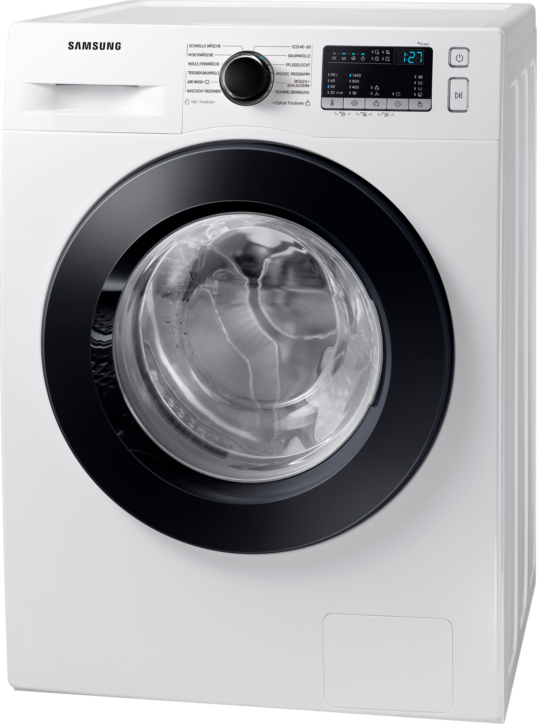 Samsung Waschtrockner WD4000T WD8ET4049CE/EG, 8 kg, 5 kg, 1400 U/min, SchaumAktiv
