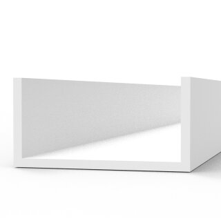 Styrene Strip - U Channel 6.0mm width x 350mm (3)