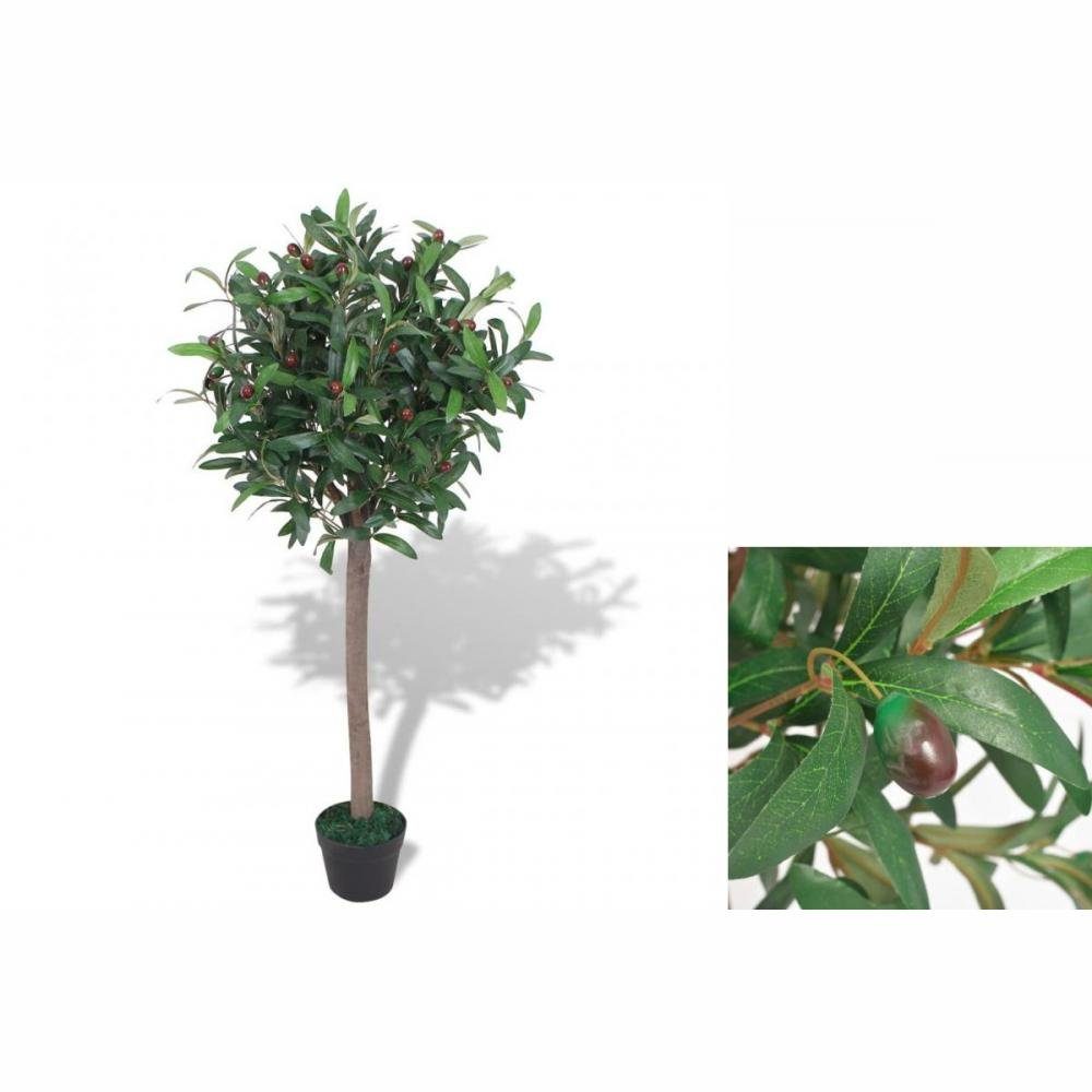Künstliche Zimmerpflanze Künstlicher Lorbeerbaum mit Topf 120 cm Grün Pflanze realistisch echt, vidaXL, Höhe 0 cm