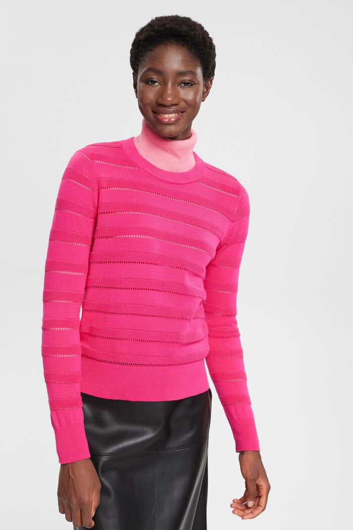 Pointelle-Pullover