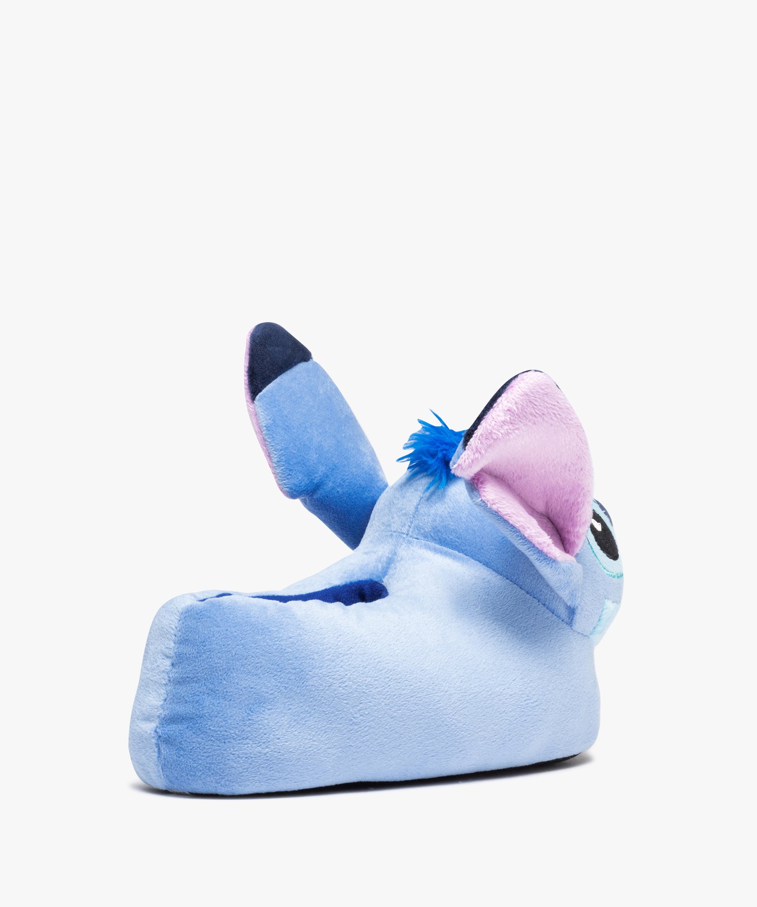 Chaussons fille pantoufle en forme Stitch - DS bleu | GEMO