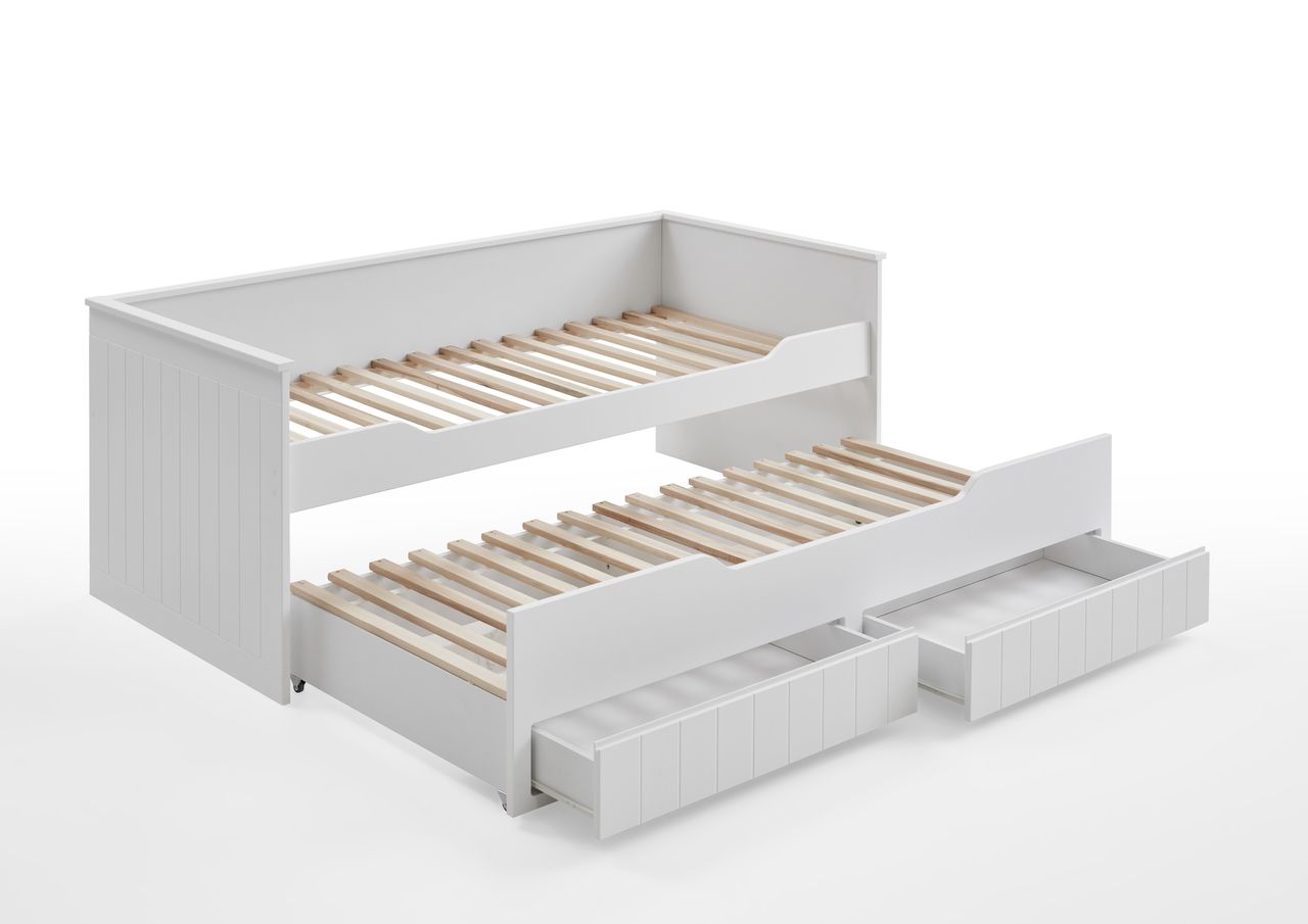 Relita Funktionsbett RONNY 2 Liegeflächen und 2 Schubladen
