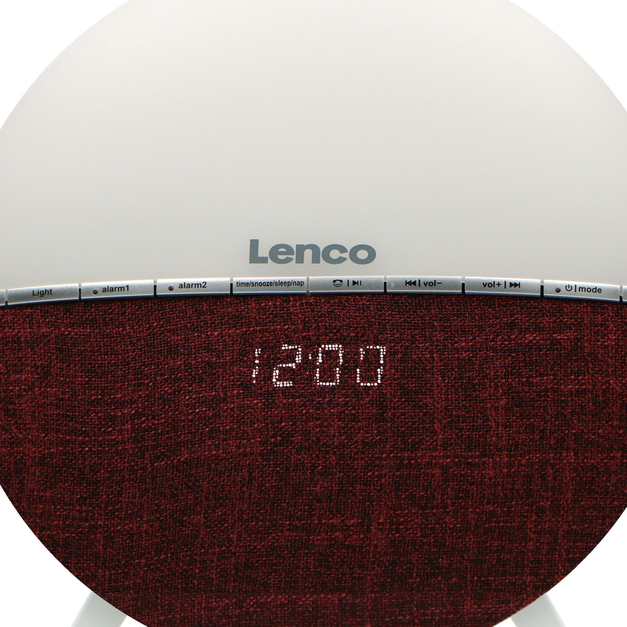 Lenco CRW-4BY FM-Radiowecker und Wake-up Light