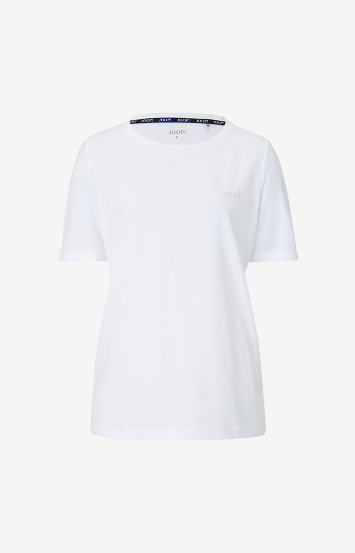 Loungewear T-Shirt in Weiß