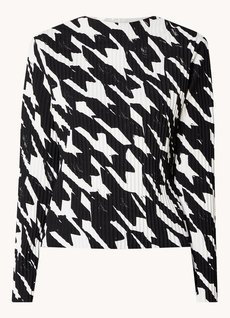 Πλισέ τοπ με στάμπα Gerry Weber