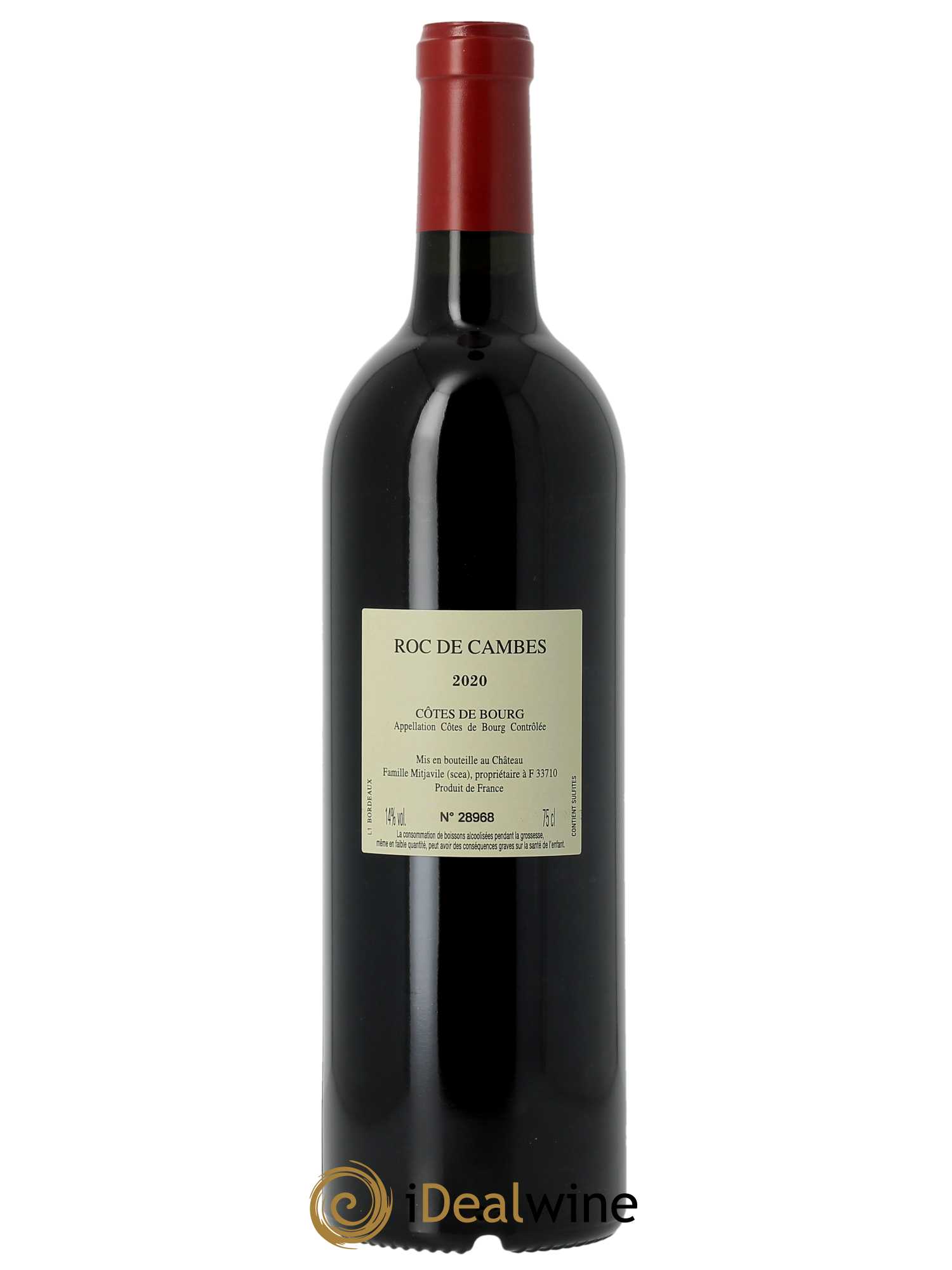Roc de Cambes  2020 - Lot de 1 Bouteille