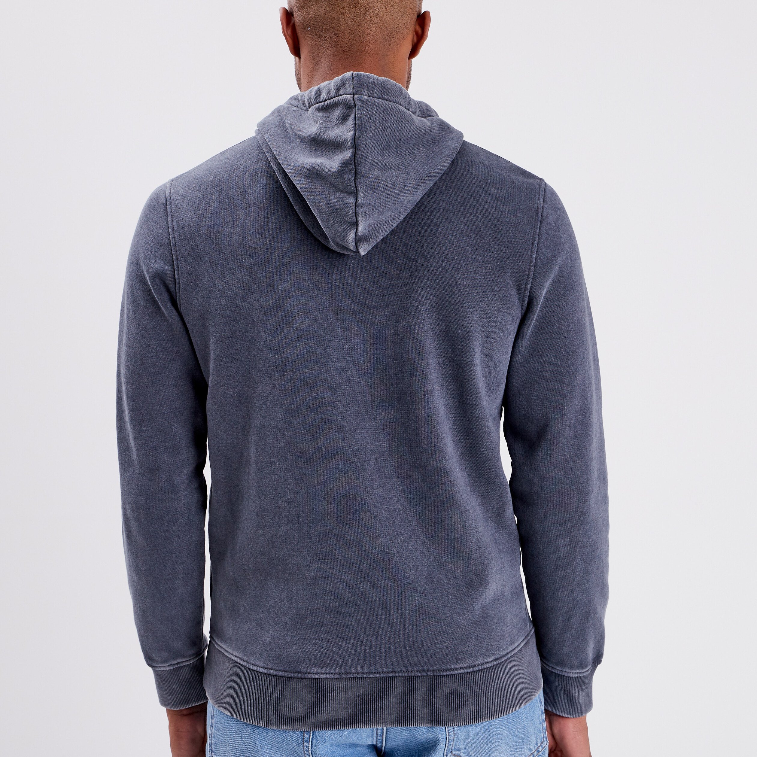 Sweat à capuche hoodie Liberto gris homme | La Halle
