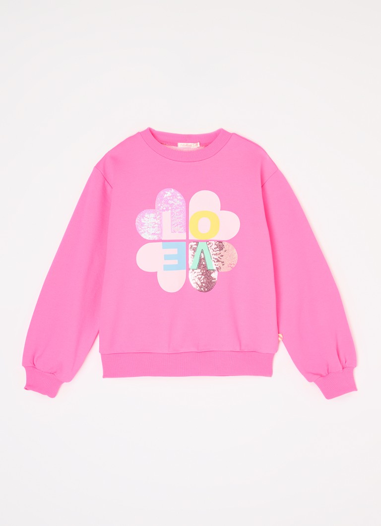 Pulover cu paiete Billieblush
