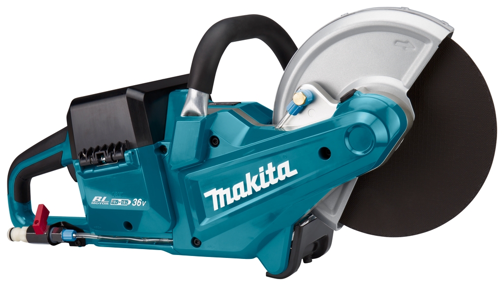 Makita DCE090ZX1 2 x 18 volt afskæringssav 230 mm ekskl. batterier og oplader