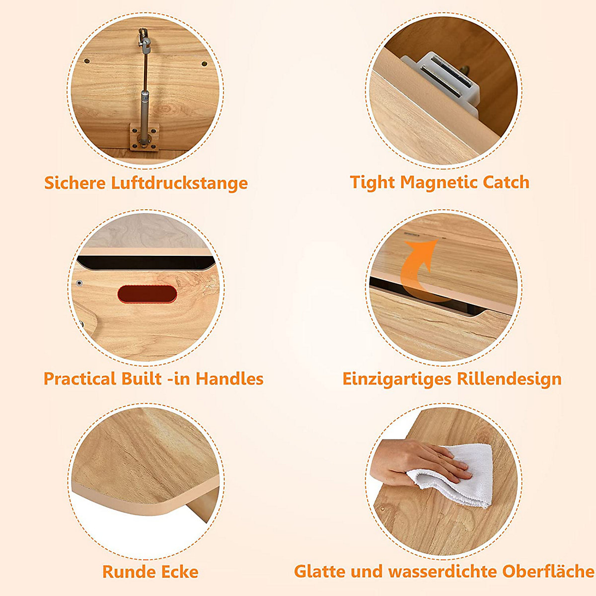Kinder-Aktivitätstisch mit Schreibtisch & Aufbewahrungsbox