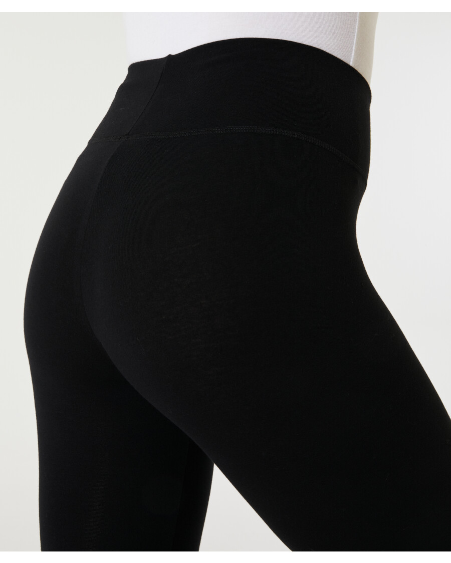 Leggings in Schwarz