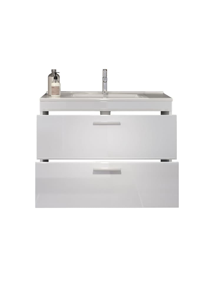 ebuy24 Unterschrank Devon Weiß 81 x 47 cm günstig kaufen onesize