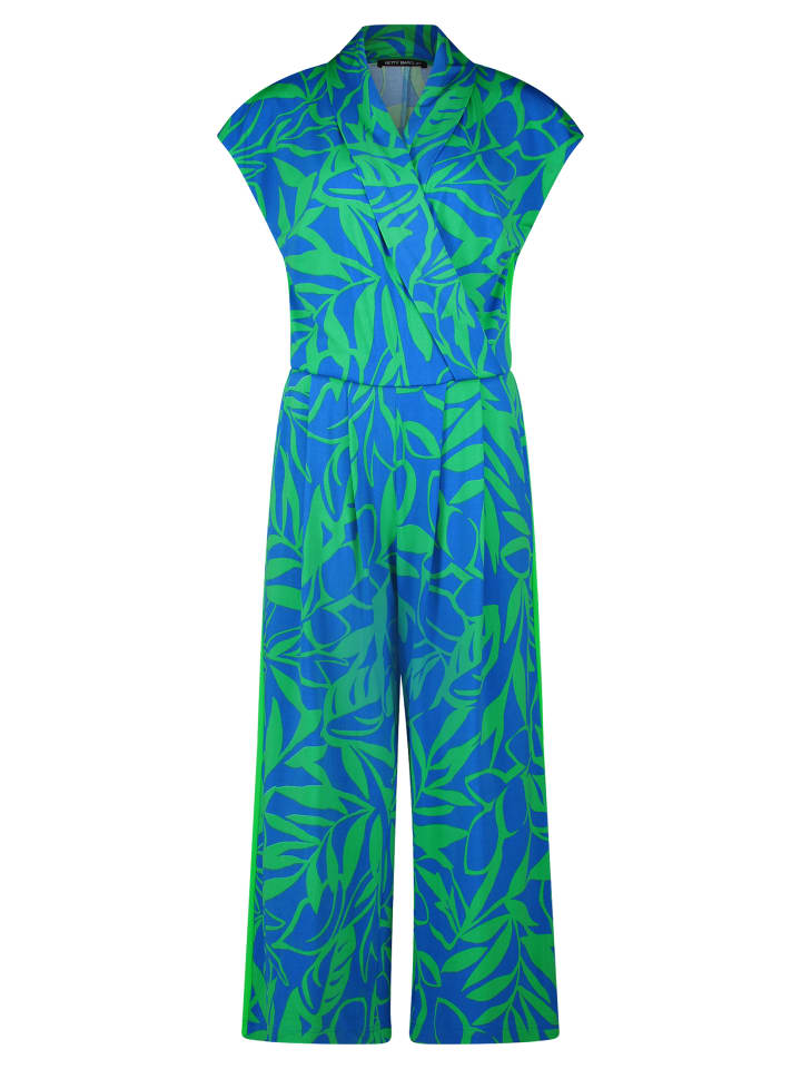 Betty Barclay Jumpsuit mit Eingrifftaschen in Green/Blue günstig kaufen