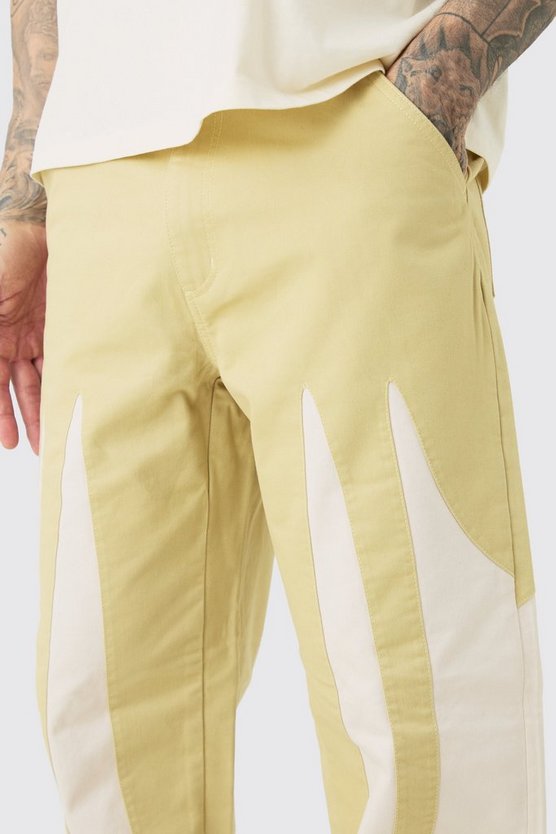 Tall Colorblock Twill Hose