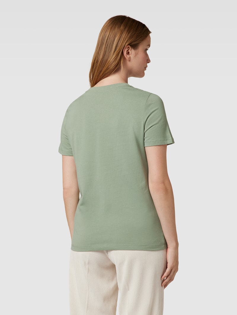 T-Shirt mit Logo-Print in schilf