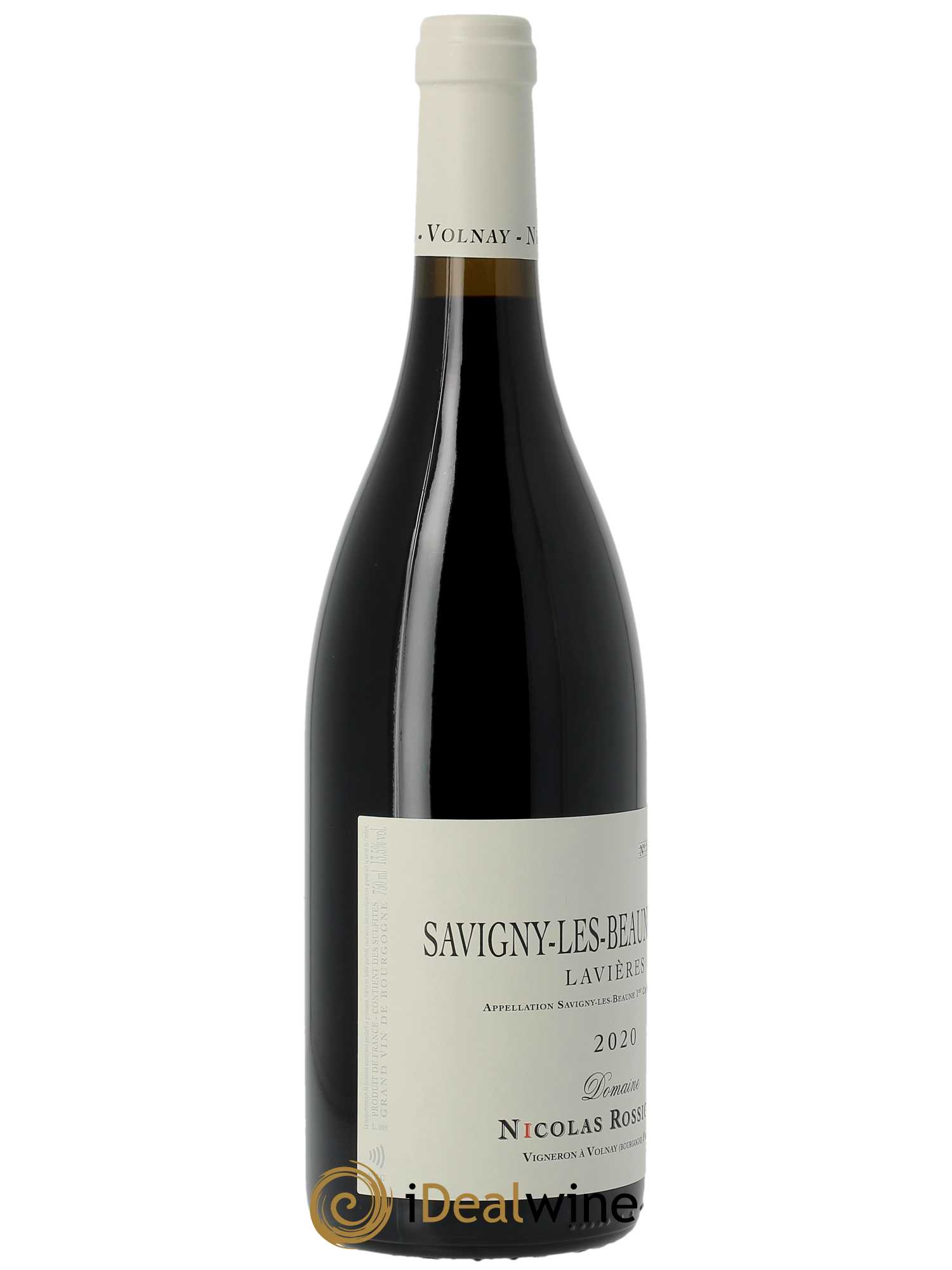 Savigny-lès-Beaune 1er Cru Lavières Nicolas Rossignol  2020 - Lot de 1 Bouteille