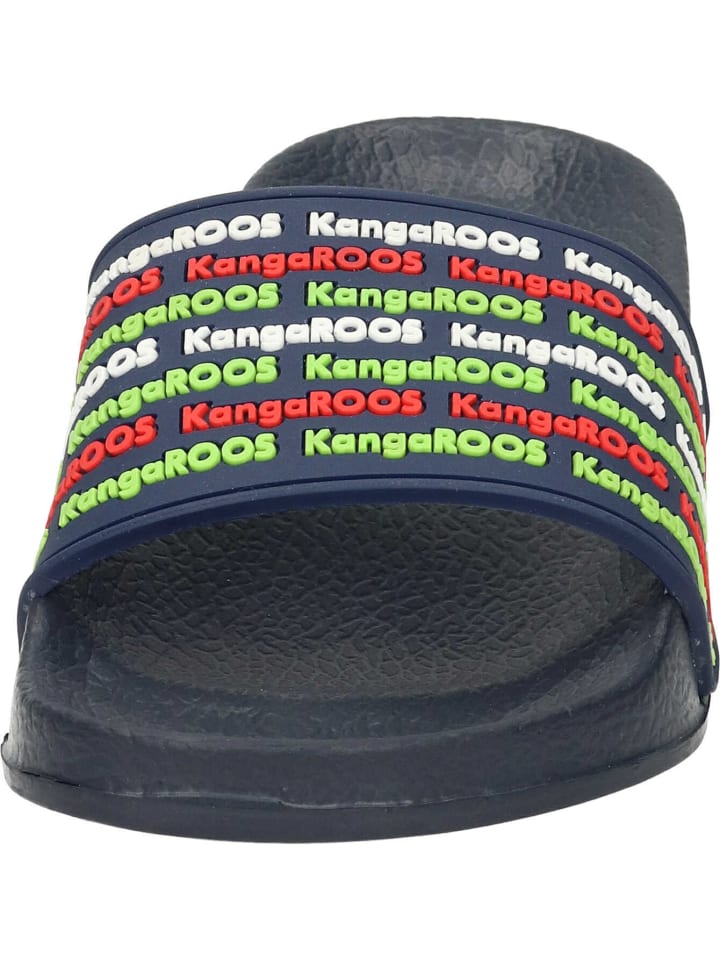 Kangaroos Badeschuhe in dk navy/lime günstig kaufen