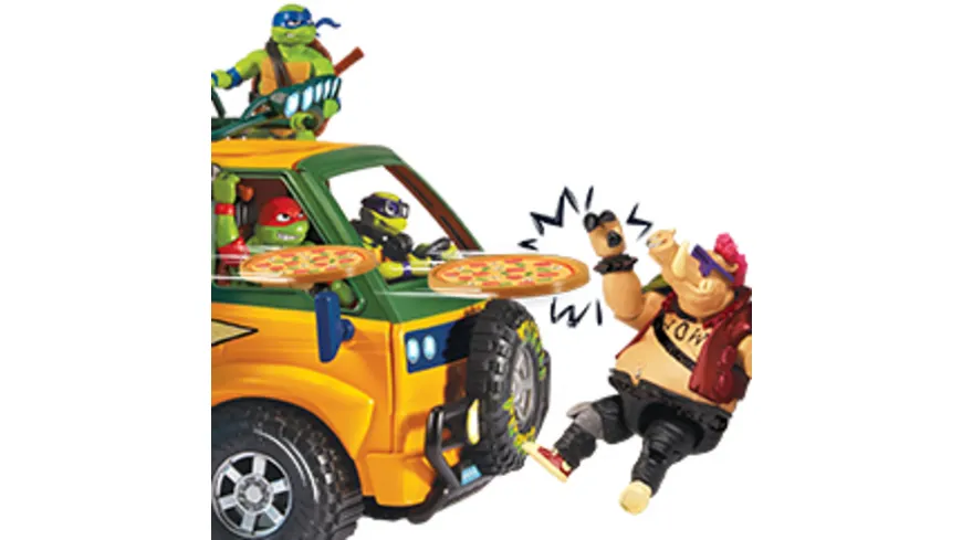 Teenage Mutant Ninja Turtles Mutant Mayhem Pizza Van