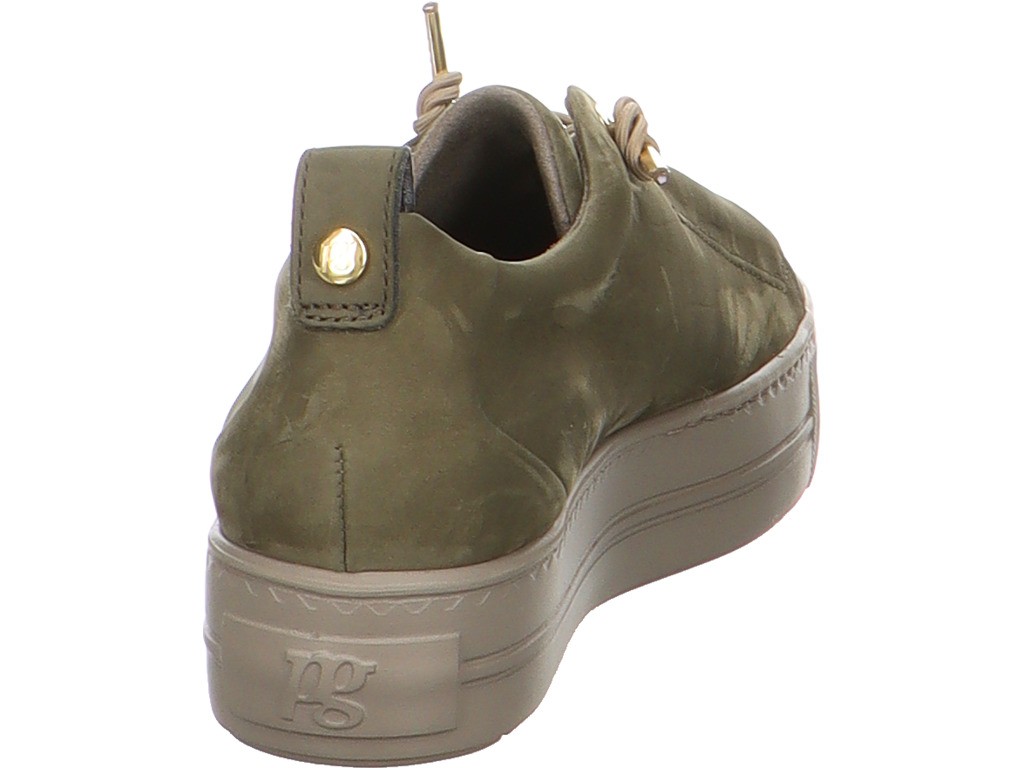 PAUL GREEN Komfort Schnürer khaki 0072-5017-132/Pauls