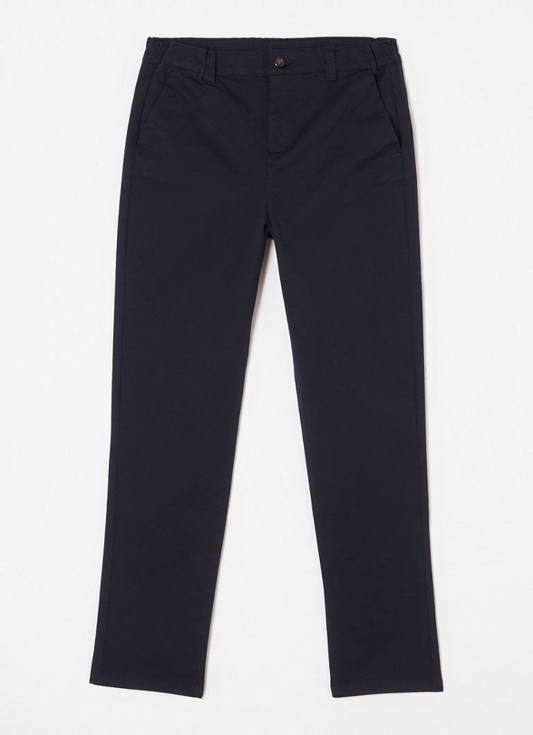 Calça chino Lyle & Scott Slim Fit com bolsos laterais