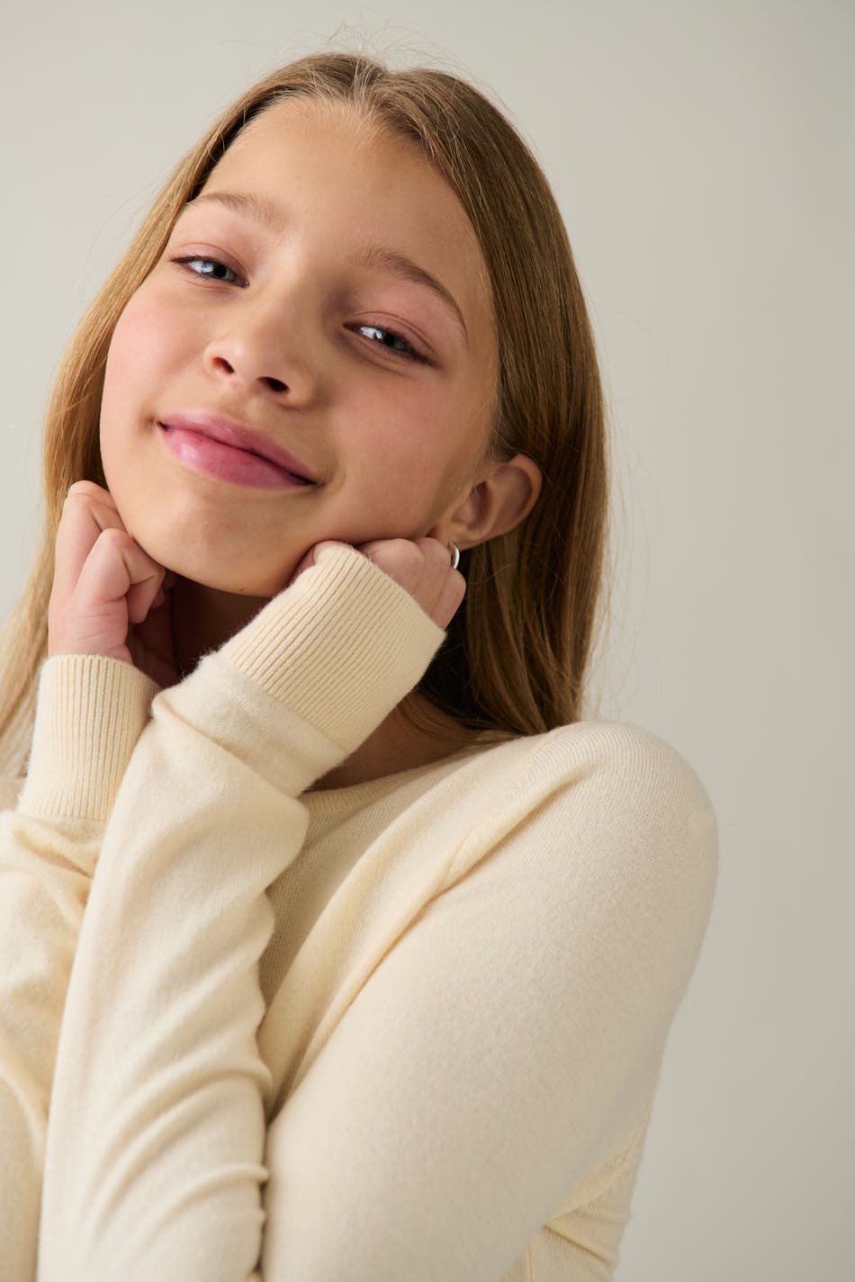 Y knitted tight cardigan