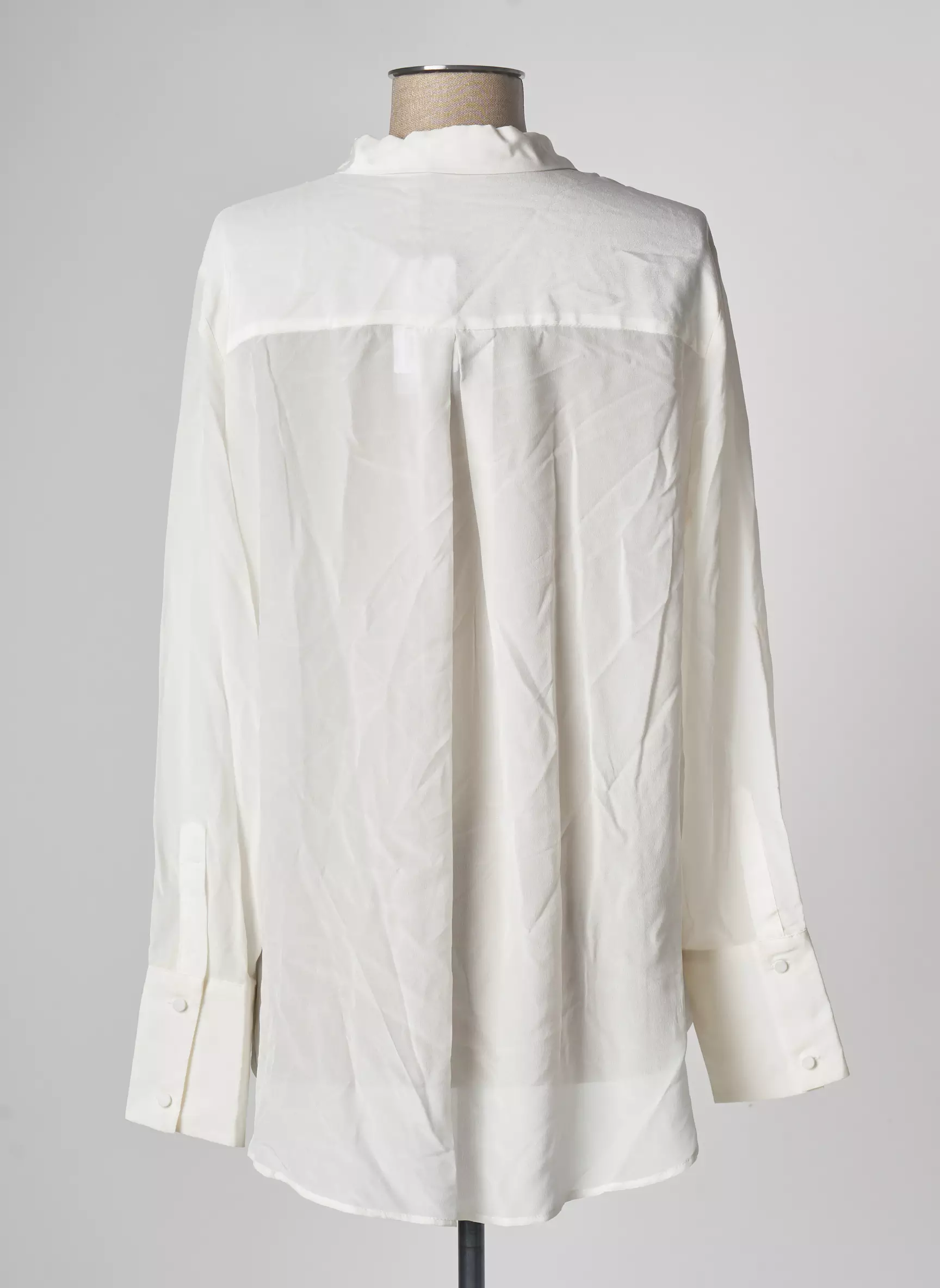 Mango Chemisiers Femme couleur blanc
