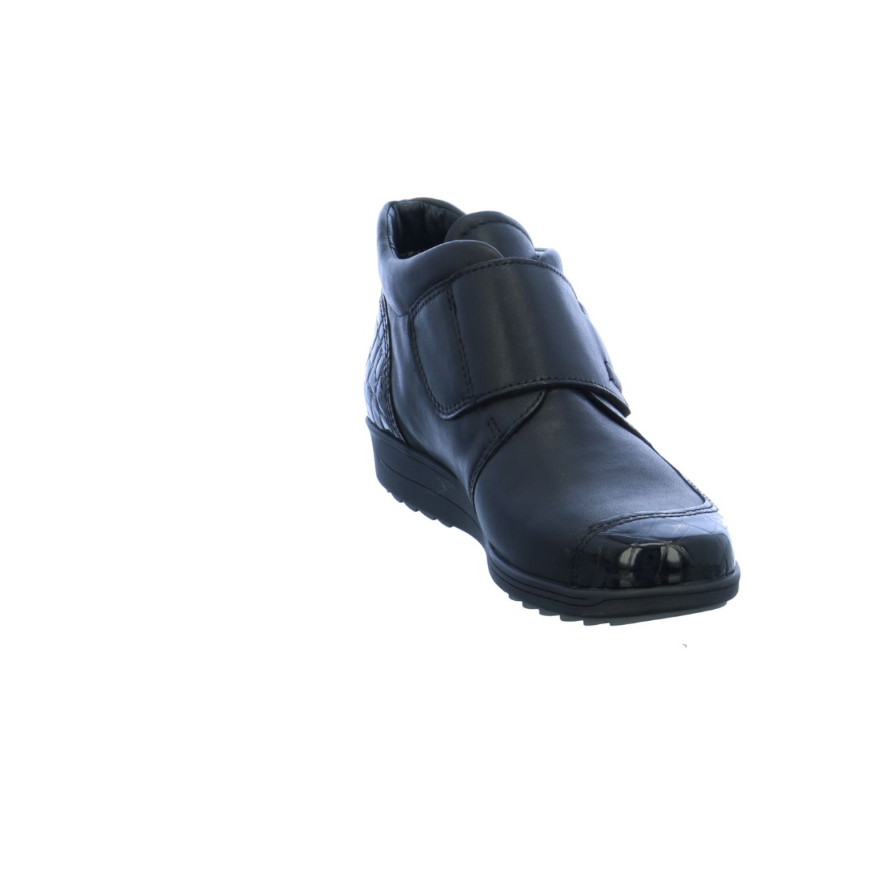ARA Stiefeletten schwarz kroko-Lack Softcalf