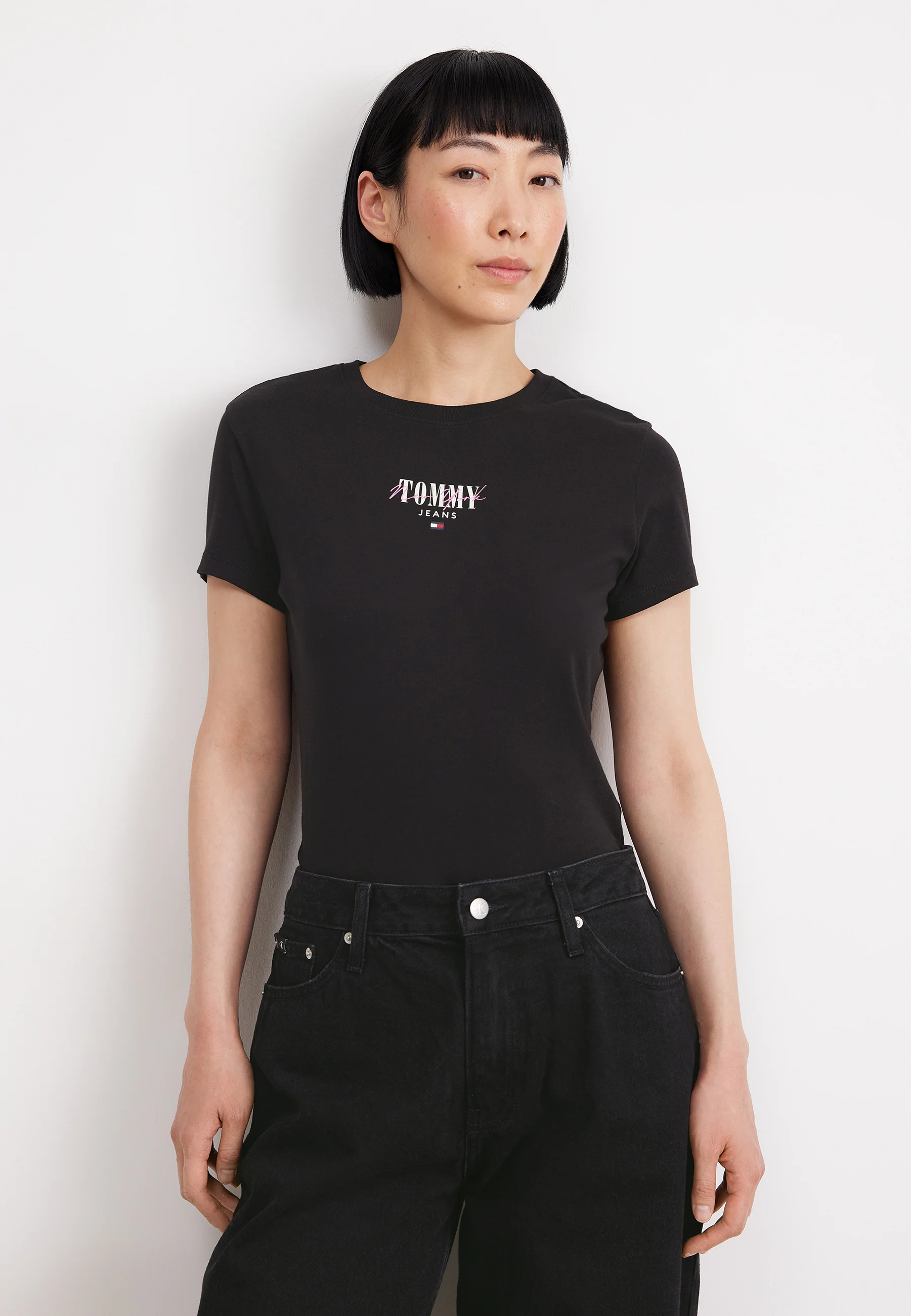 Tommy Jeans ESSENTIAL LOGO - Camiseta con estampado