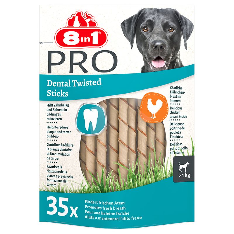8in1 Pro Dental Twisted Sticks Huhn