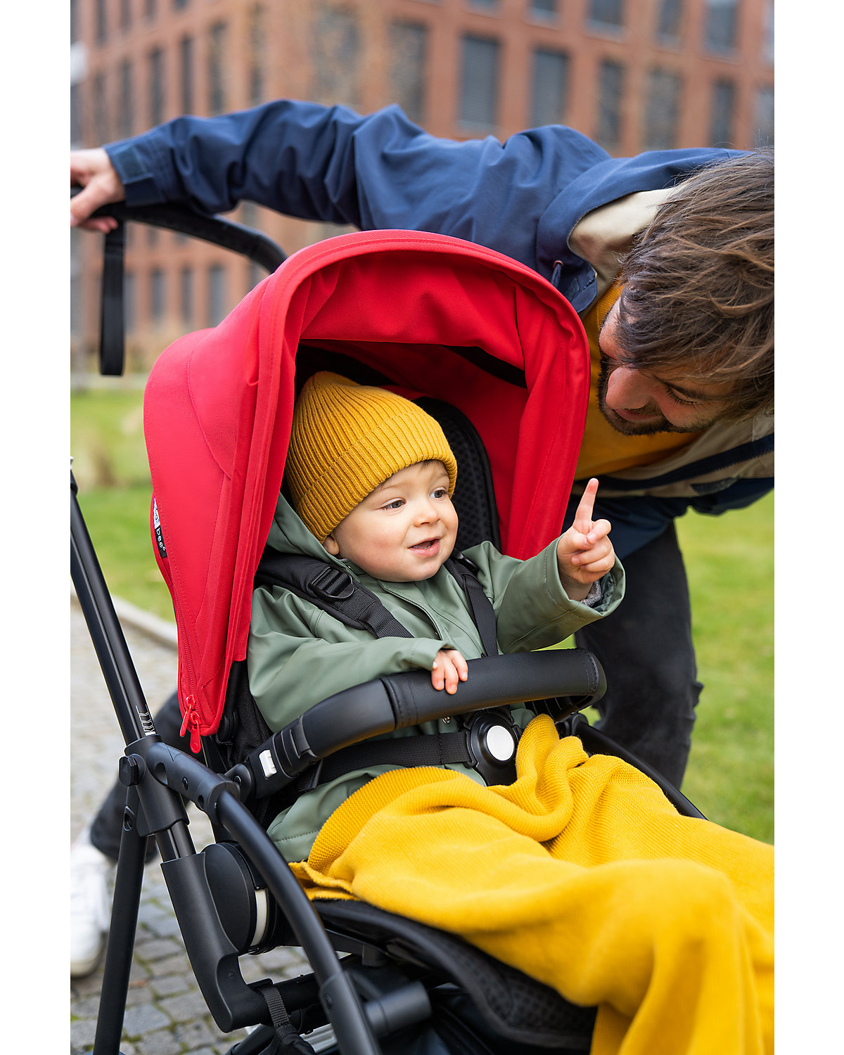 bugaboo Sportwagen Bee6 komplett, schwarz