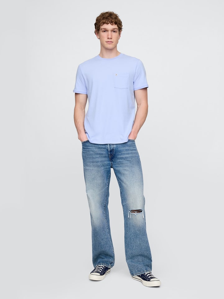 GAP Shirt in Hellblau günstig kaufen