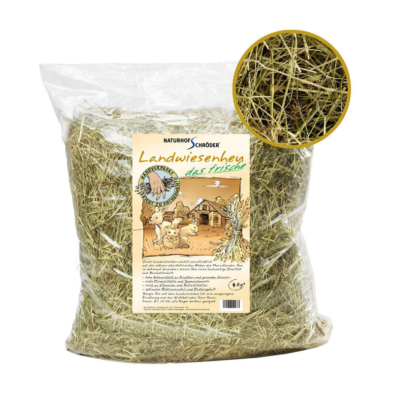 NATURHOF SCHRÖDER Futter & Heu NATURHOF SCHRÖDER Landwiesenheu handverlesen 4kg