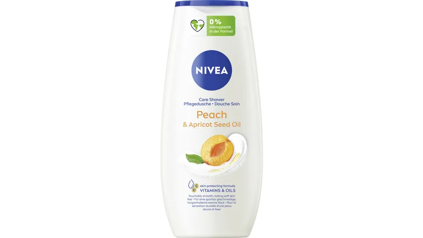 NIVEA Pflegedusche Peach & Apricot Seed Oil 250 ml