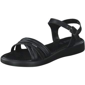 Leone Sandale in schwarz