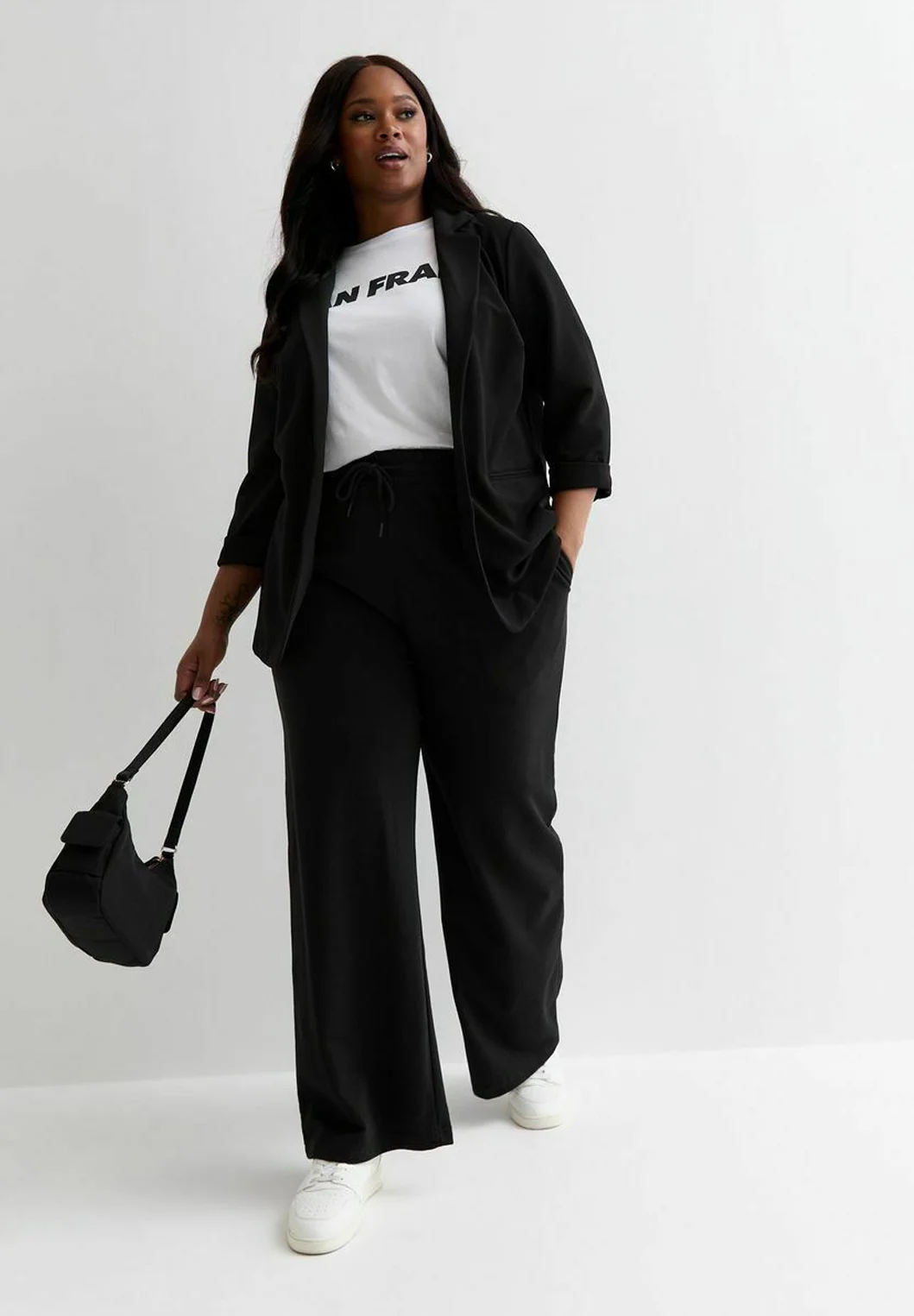 Abrigo corto New Look Curves