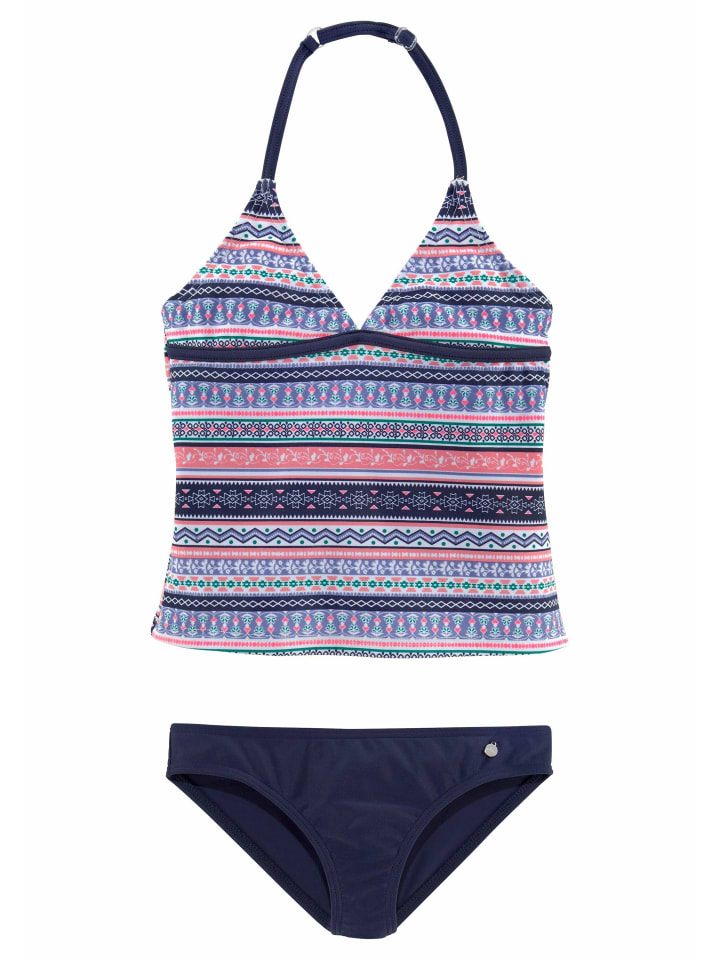s.Oliver Tankini in blau-rosé-gestreift günstig kaufen