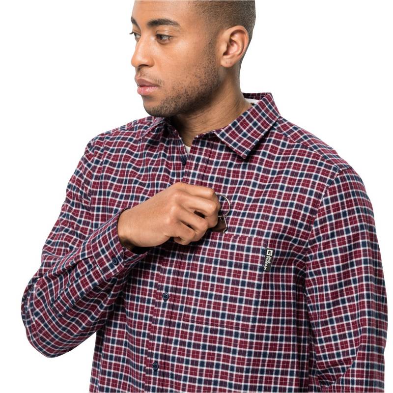 Jack Wolfskin BERGWEG SHIRT M Langarmshirt Herren