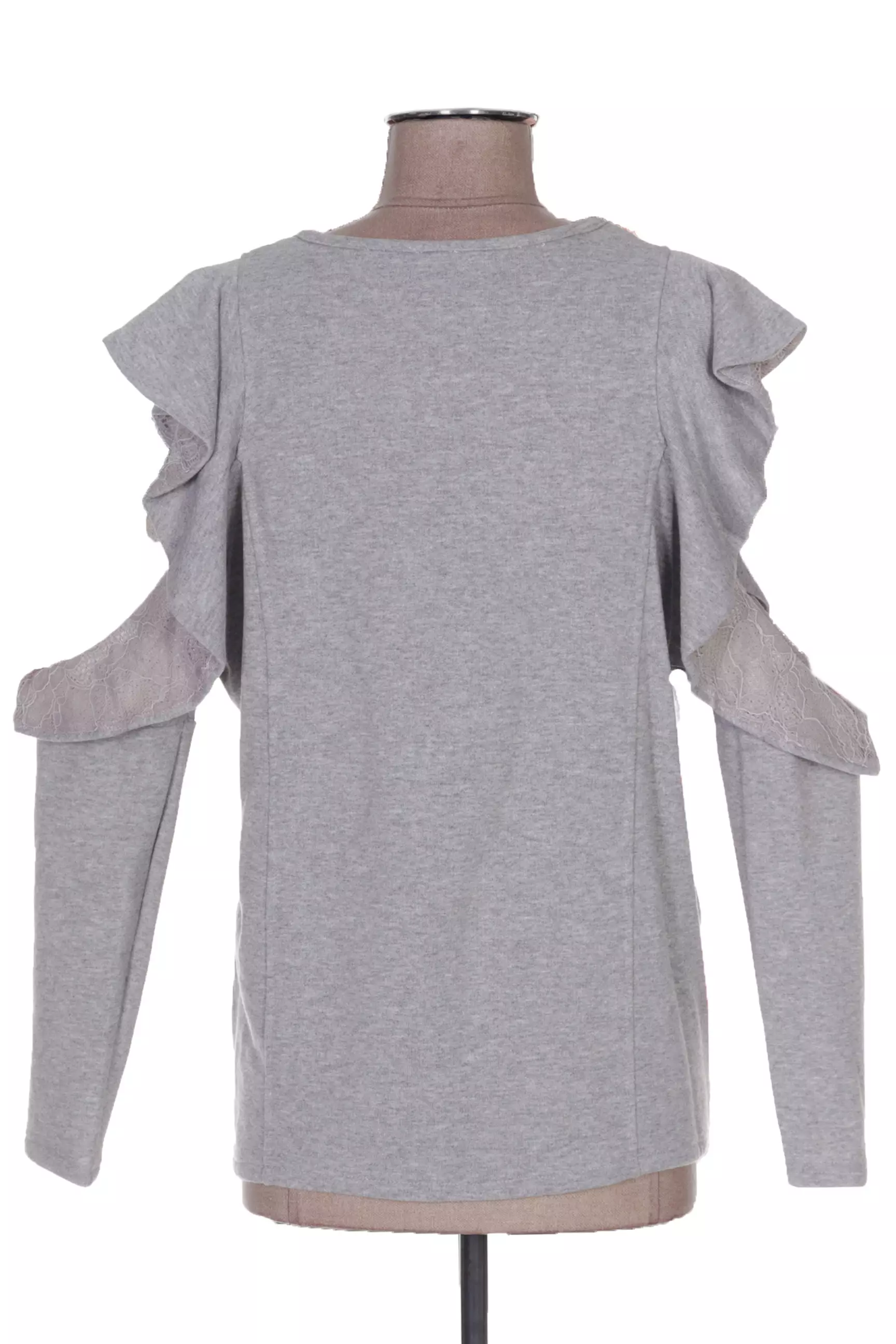 Poupee De Soie Sweats Femme couleur gris