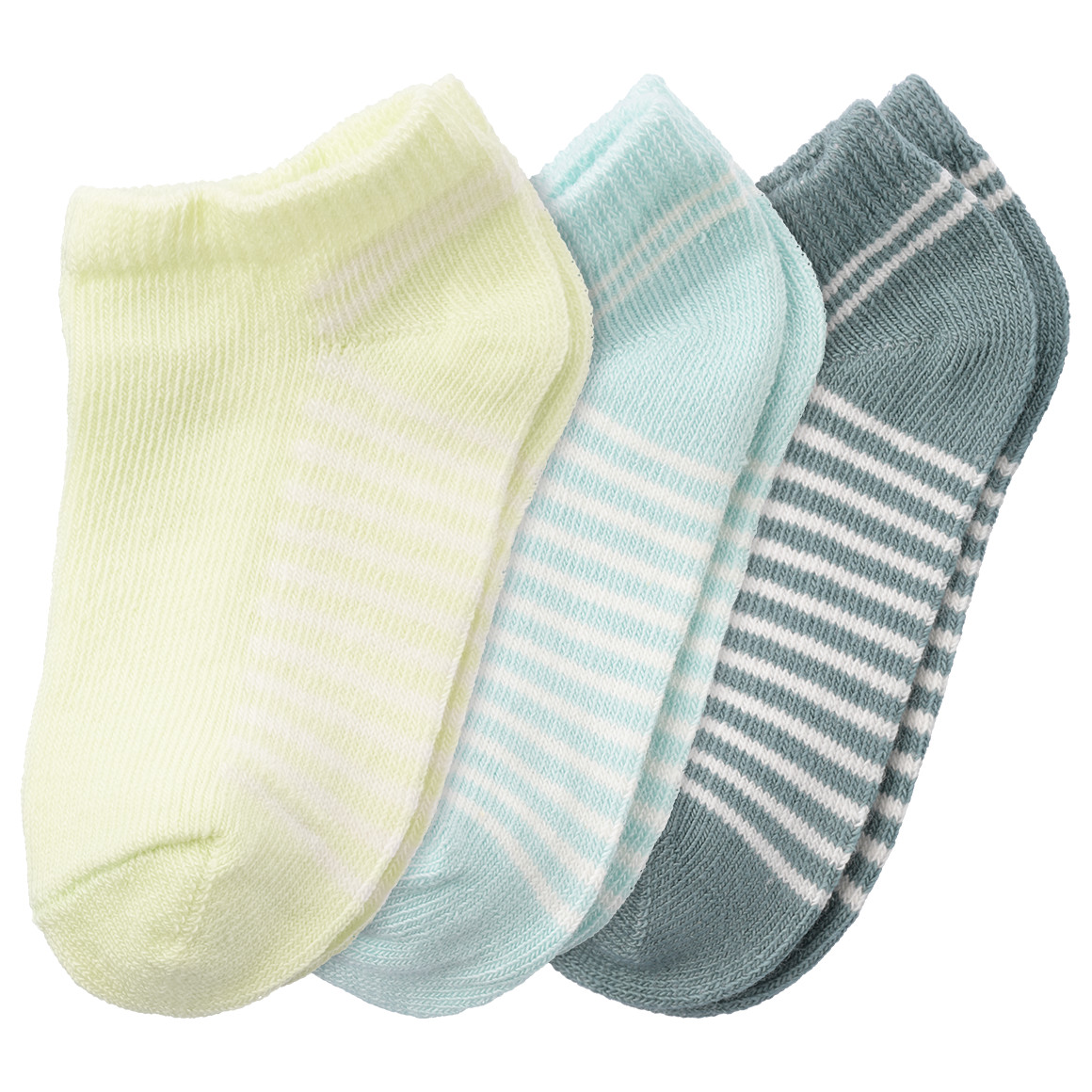 3 Paar Baby Sneaker-Socken im Set