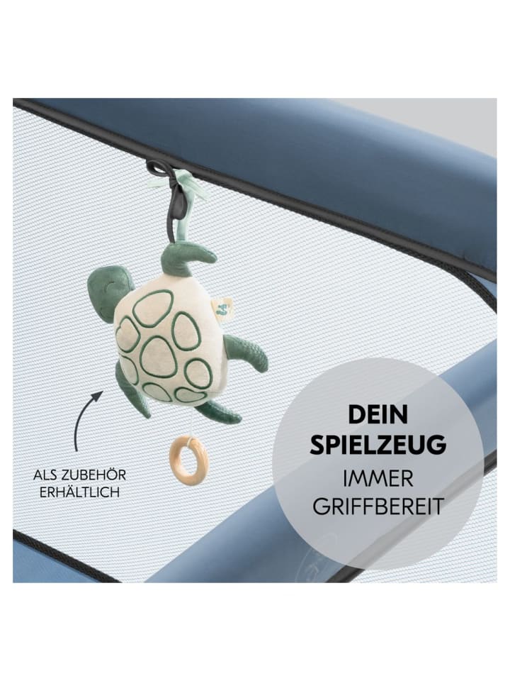 Hauck Reisebett & Laufgitter Sleep N Play SQ Set in blau günstig kaufen onesize