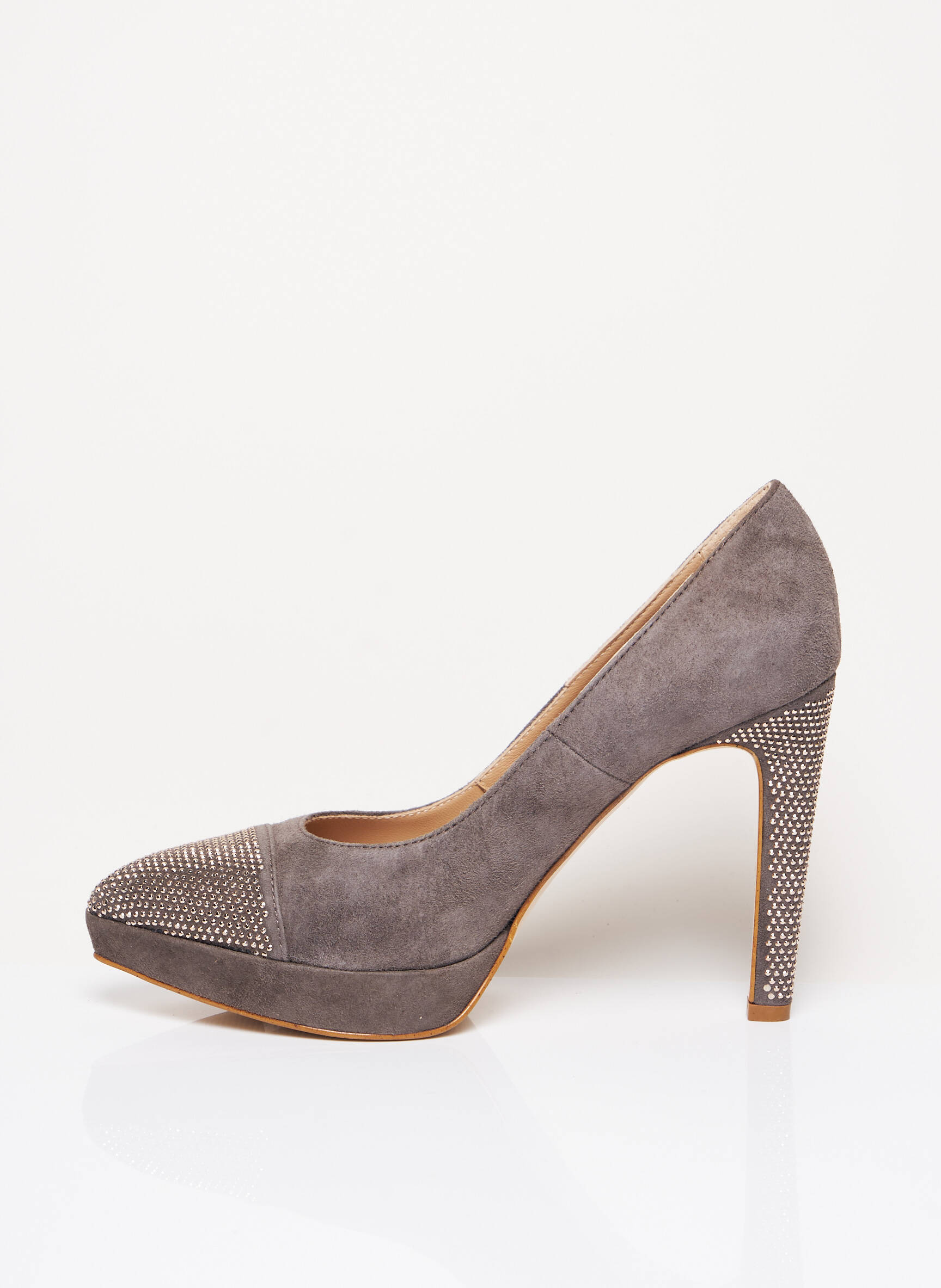 Donna Piu Escarpins Femme couleur gris