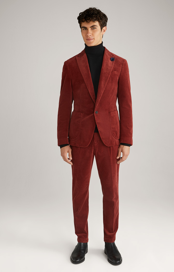 Cord-Sakko Hedvin in Rot