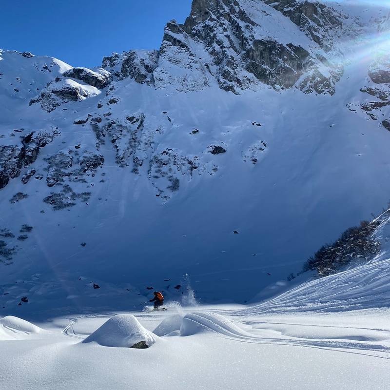 Erlebnis Freeride mit Guide Tour