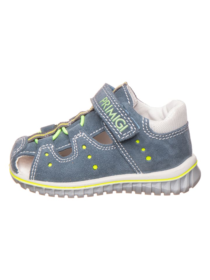Primigi Leder-Halbsandalen in Blau günstig kaufen