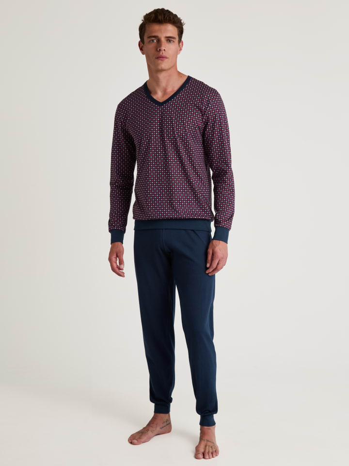 Calida Pyjama in blue night günstig kaufen