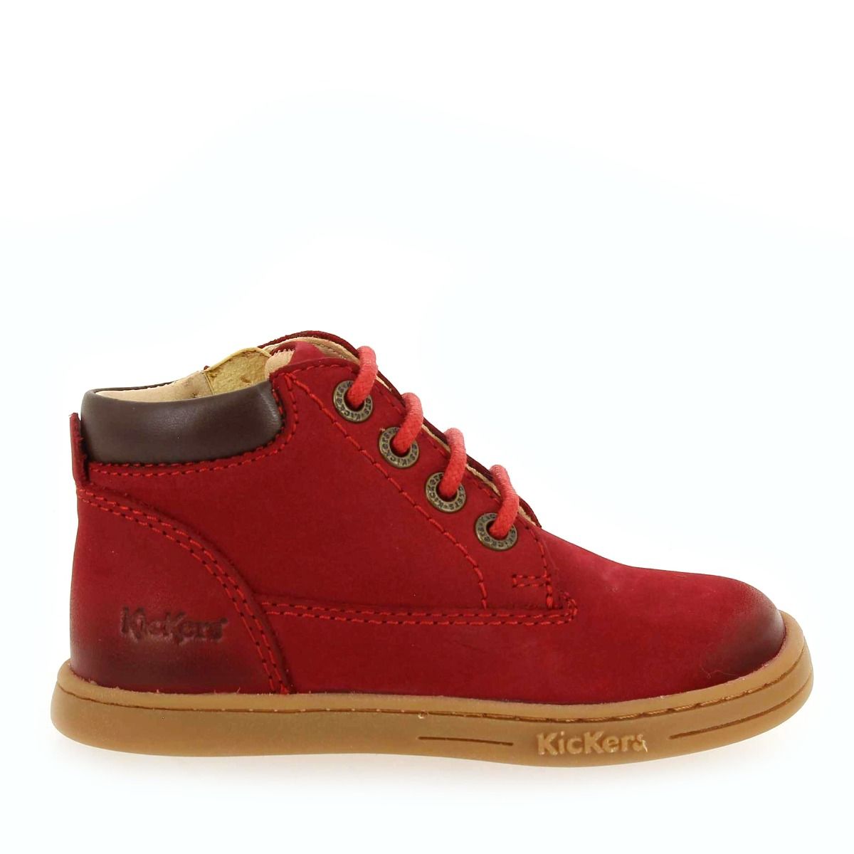 Kickers  TACKLAND  - Rouge Marron